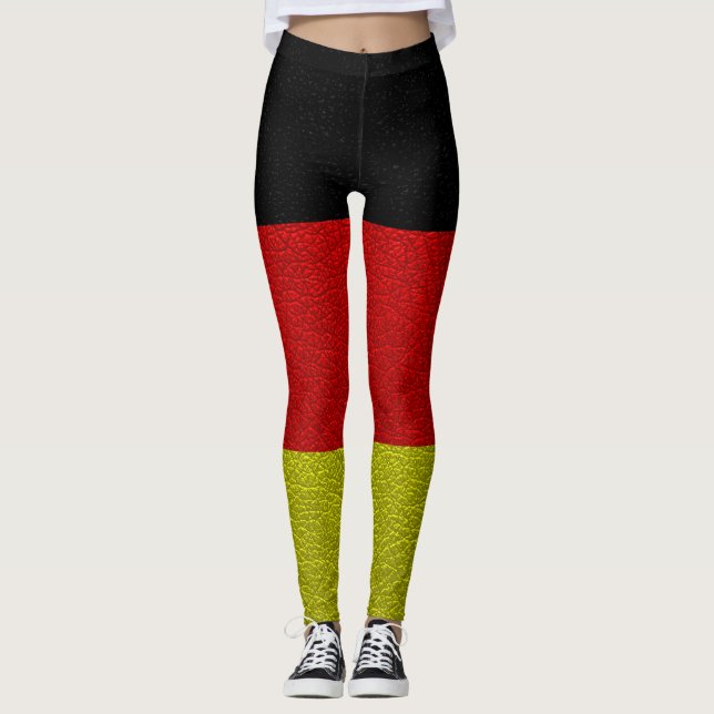 Legging Bandeira da Alemanha #6 (Frente)