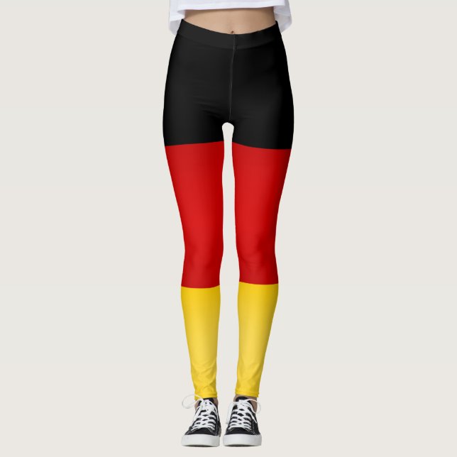 Legging Bandeira da Alemanha Legal (Frente)