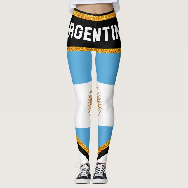 Legging Bandeira da Argentina (Frente)