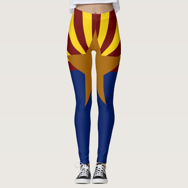 Legging Bandeira da arizona (Frente)