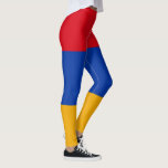 Legging Bandeira da Armênia<br><div class="desc">Esta design apresenta a bandeira nacional da Armênia (oficialmente a República da Armênia), que é um país sem litoral na região da Eurásia, no sul do Cáucaso. A Armênia está localizada na Ásia Ocidental, nas Terras Altas Armênias, e é confinada pela Turquia a oeste, Geórgia a norte, República de Artsakh...</div>