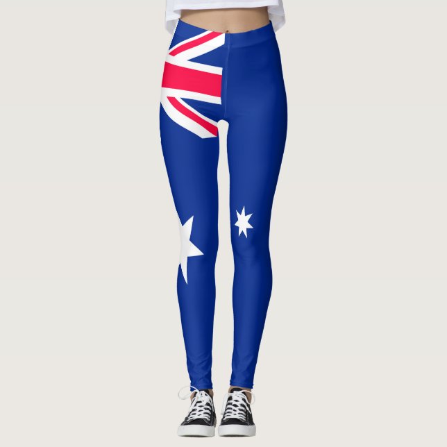 Legging Bandeira da Austrália (Frente)