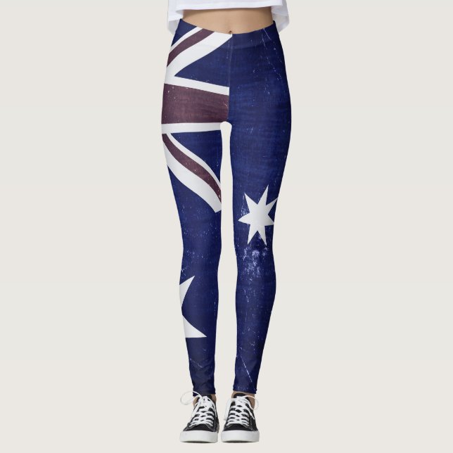 Legging Bandeira da Austrália (Frente)