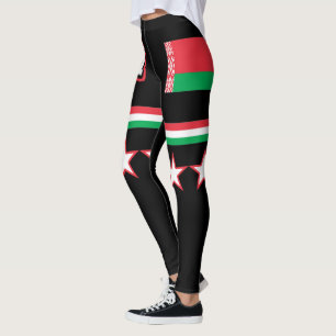 Legging Bandeira da Bielorrússia