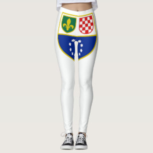 Legging Bandeira da Bósnia-Herzegovina
