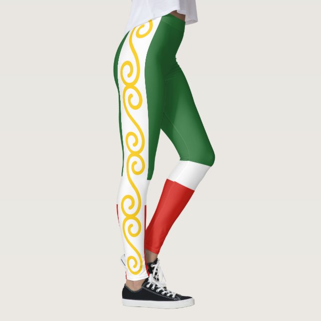 Legging Bandeira da Chechênia (Direita)