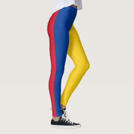 Legging bandeira da Colômbia
