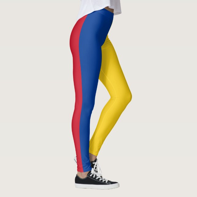 Legging bandeira da Colômbia (Direita)