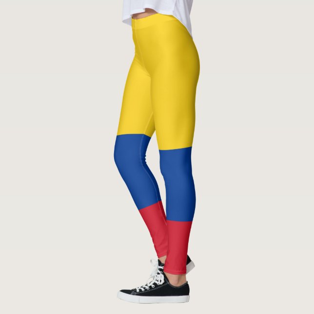 Legging Bandeira da Colômbia (Esquerda)