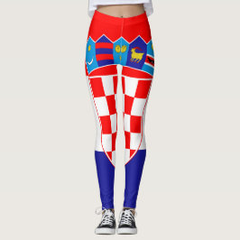 Legging Bandeira da Croácia