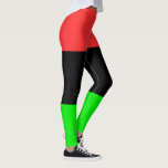 Legging Bandeira da Diáspora Afro-Americana<br><div class="desc">Bandeira Afro-Americana</div>