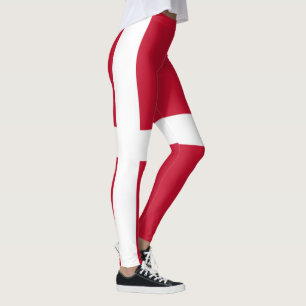 Legging Bandeira da Dinamarca