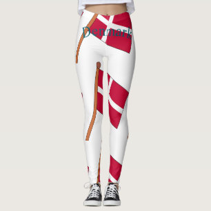 Legging Bandeira da Dinamarca Thunder_Cove