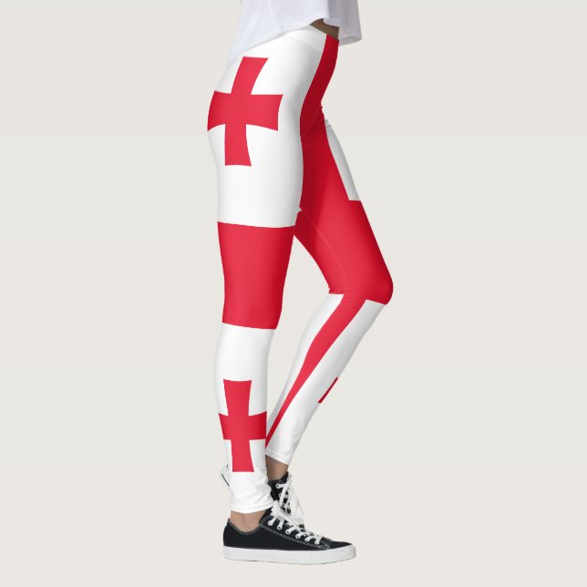 Legging Bandeira da Geórgia (Direita)