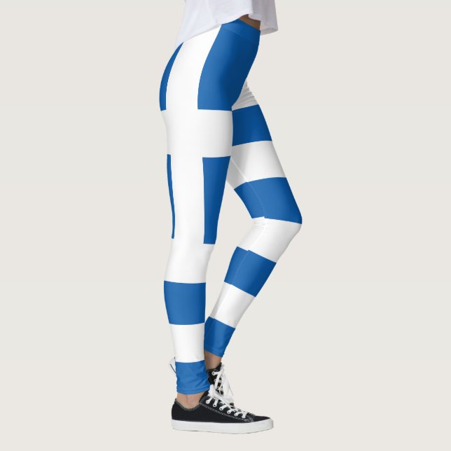 Legging Bandeira da Grécia (Direita)