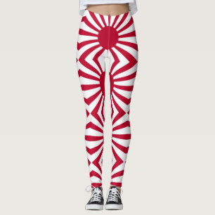 Legging Bandeira da Guerra Imperial do Japão
