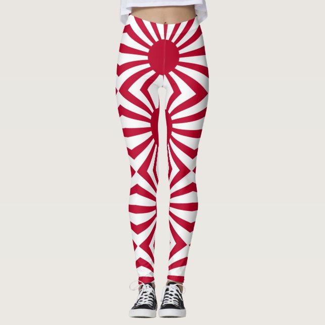 Legging Bandeira da Guerra Imperial do Japão (Frente)