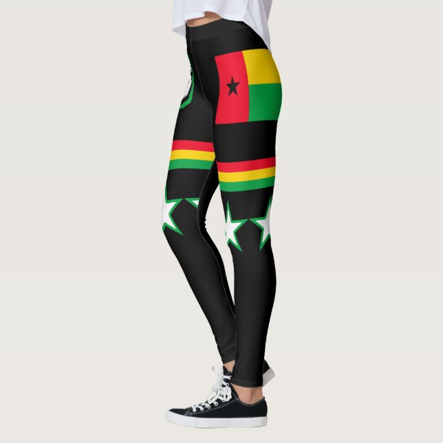 Legging Bandeira da Guiné-Bissau (Esquerda)