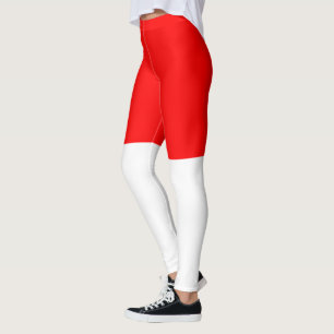 Legging Bandeira da Indonésia