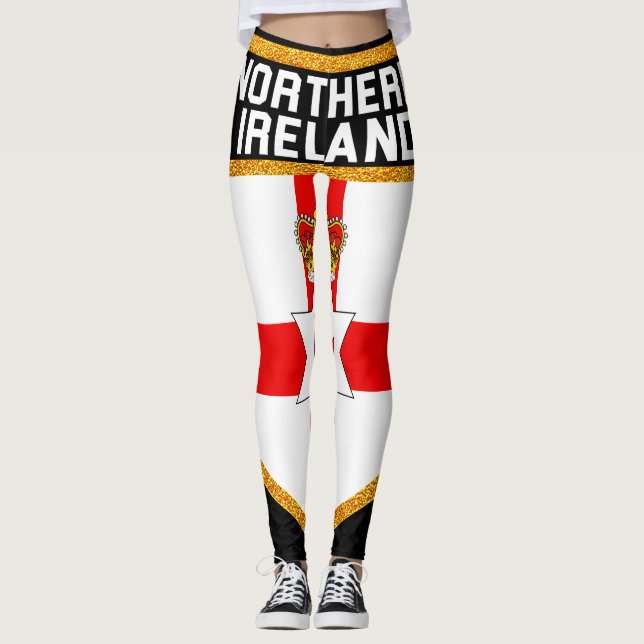 Legging Bandeira da Irlanda do norte (Frente)