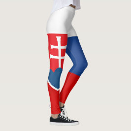 Legging Bandeira da Legal Eslováquia