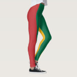 Legging Bandeira da Lituânia<br><div class="desc">Bandeira da Lituânia. A bandeira lituana é uma tribanda horizontal.</div>
