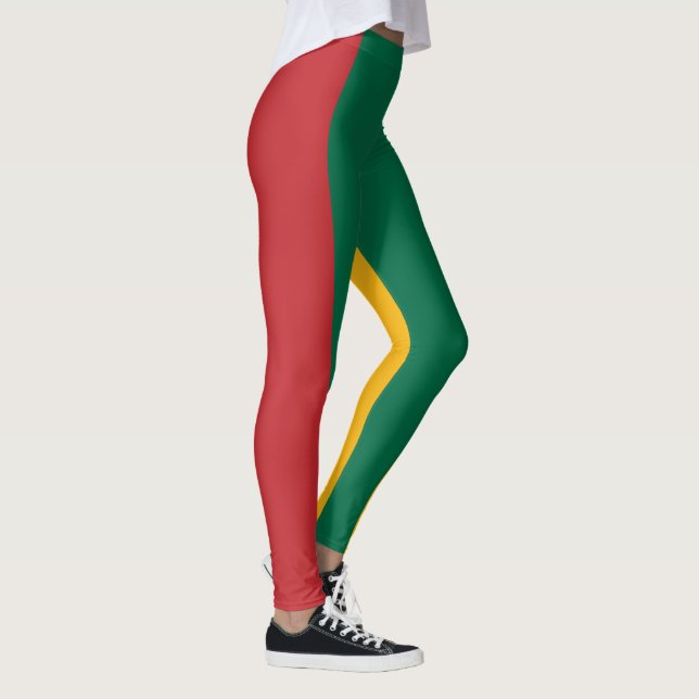 Legging Bandeira da Lituânia (Direita)