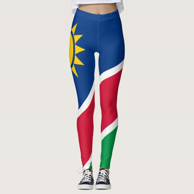 Legging Bandeira da Namíbia (Frente)
