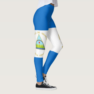 Legging Bandeira da Nicarágua