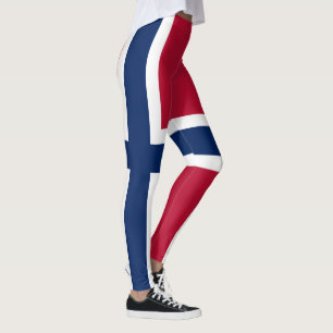 Legging Bandeira da Noruega