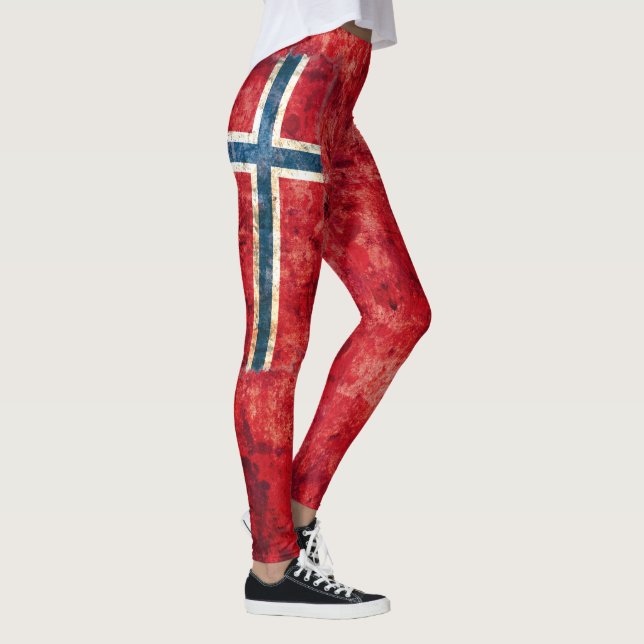 Legging Bandeira da Noruega (Direita)
