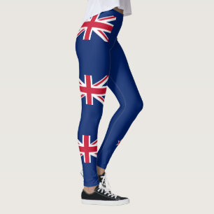 Legging Bandeira da Nova Zelândia
