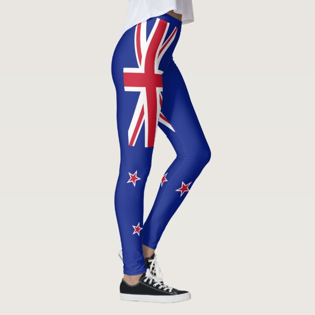 Legging Bandeira da Nova Zelândia (Direita)