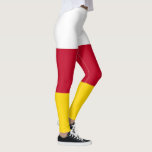 Legging Bandeira da Ossétia do Norte<br><div class="desc">Bandeira patriótica da Ossétia do Norte Alânia.</div>