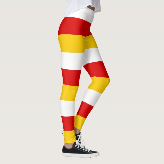 Legging Bandeira da Ossétia do Sul (Direita)
