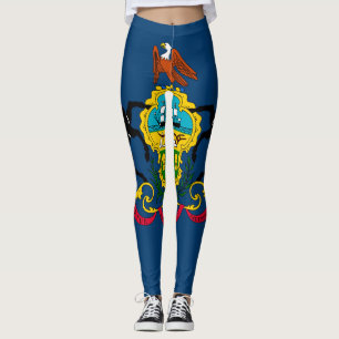 Legging Bandeira da Pensilvânia