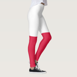 Legging Bandeira da Polônia (Polônia)
