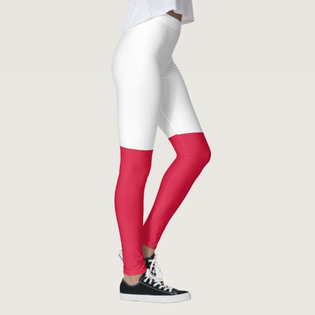 Legging Bandeira da Polônia (Polônia) (Direita)