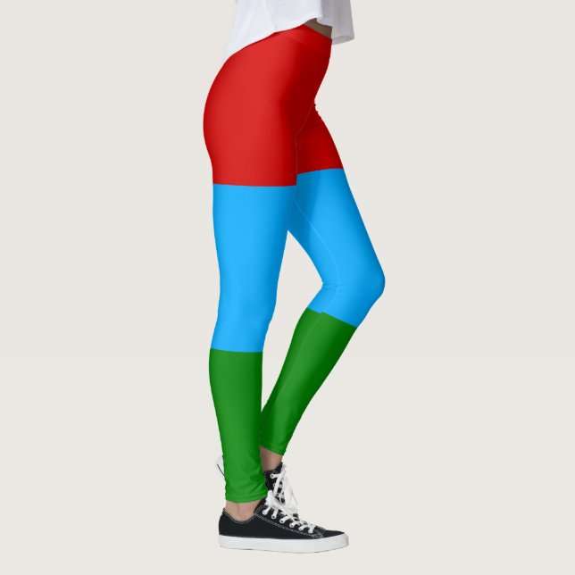 Legging Bandeira da República da Carélia (Direita)