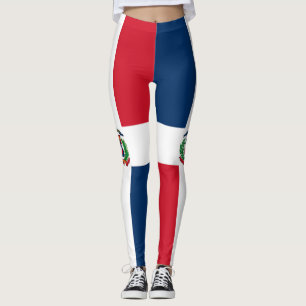 Legging Bandeira da República Dominicana