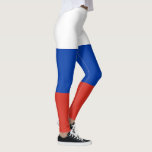 Legging Bandeira da Rússia<br><div class="desc">Bandeira patriótica da Rússia.</div>