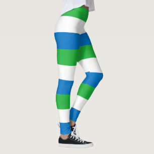 Legging Bandeira da Serra Leoa