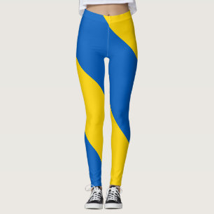 Legging Bandeira da Ucrânia