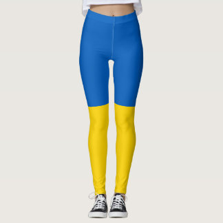Legging Bandeira da Ucrânia