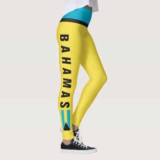 Legging Bandeira das caneleiras | de Bahamas mini