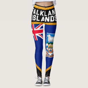 Legging Bandeira das Ilhas Falkland