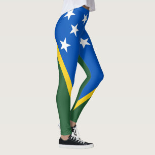 Legging Bandeira das Ilhas Salomão