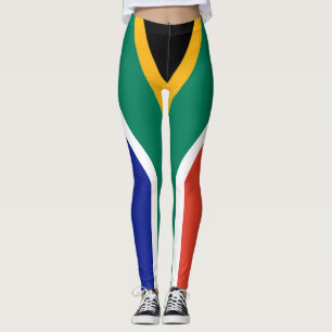 Legging Bandeira de África do Sul Bokke