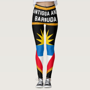 Legging Bandeira de Antígua e de Barbuda