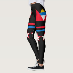 Legging Bandeira de Antígua e de Barbuda